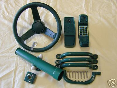 Swingset Accessory Kit Dlx - Green