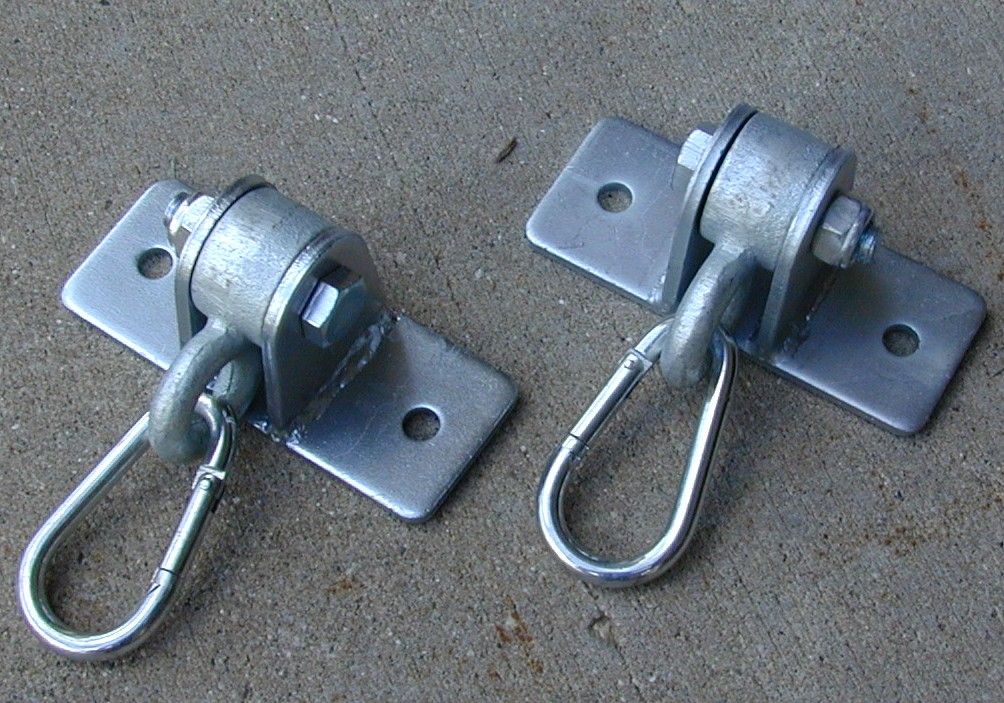 Swing Hanger-2 Hole - Welded Steel-Set of 2