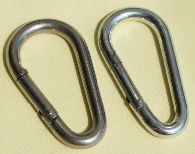 Spring Clip / Snap Hook - Stainless Steal